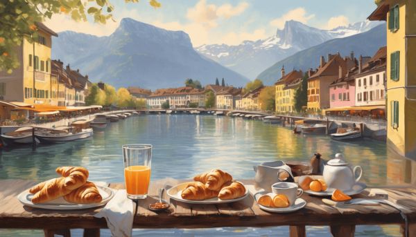 Savourez les meilleurs petits déjeuners à Annecy